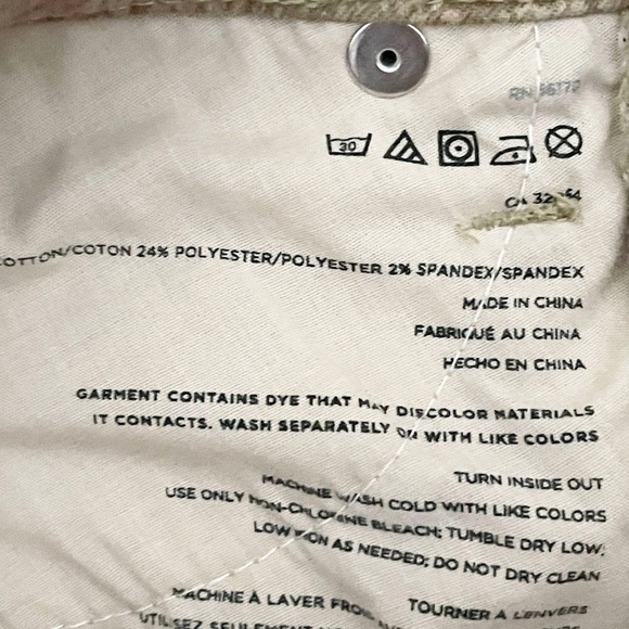 BDG Urban Outfitters Cigarette Tan Ankle Snakeskin Print Jeans Size 27 - Picture 10 of 10